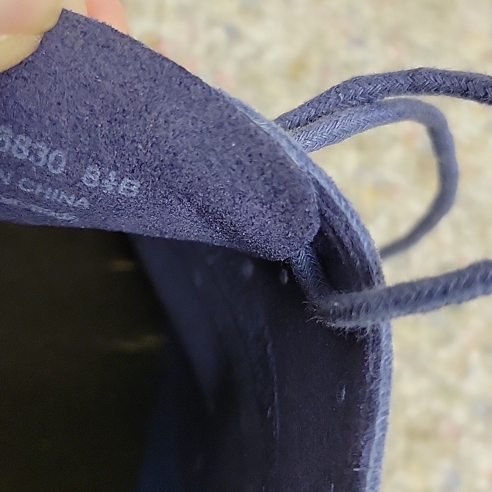 Cole Haan Gray Suede Wingtip Sneakers New/Like New - Picture 9 of 9